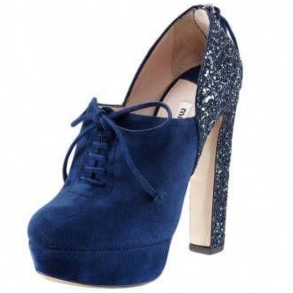 Miu Miu platform heeled booties - Picture 5 of 16